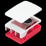 RASPBERRY Pi 5 Skrinka s chladičom, malinová/biela