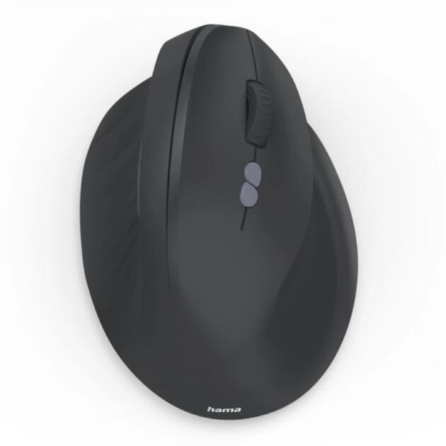 HAMA EWM-500R, Ergonomická bezdrôtová myš, čierna